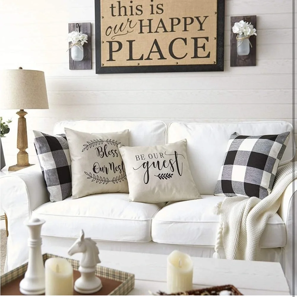 Be Our Guest Pillow Cover 18